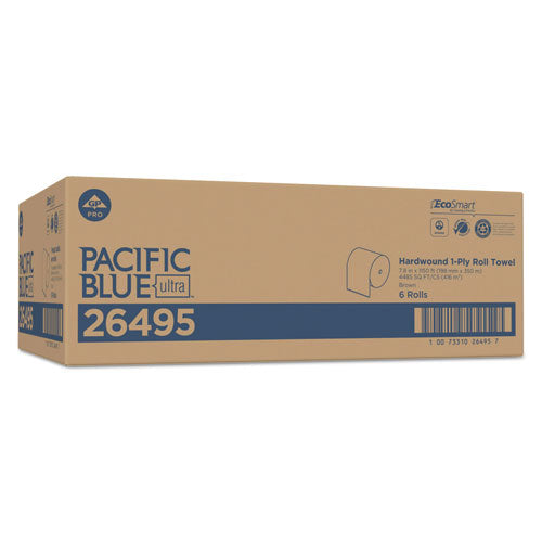 Pacific Blue Ultra Paper Towels, 1-Ply, 7.87