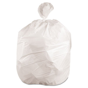 Mighty Tough Low-Density Waste Can Liners, 12-16, 24 x 32, .45mil, White, (500/cs)