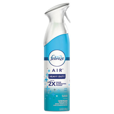Febreeze AIR, Heavy Duty Crisp Clean, 8.8 oz Aerosol, 6/Carton