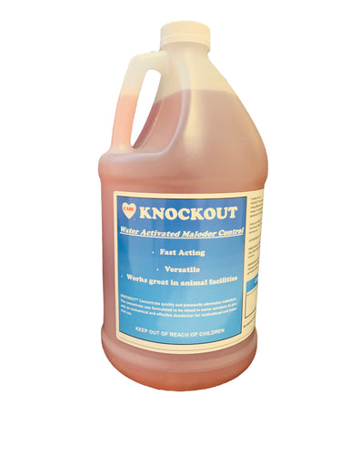 Knockout Concentrated Deodorizer, Cherry or Fresh Scent, 4-1 Gallons/Case