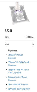 Foaming No Alcohol Hand Sanitizer (#68241) for Designer Series, 1000ml, 6 per case