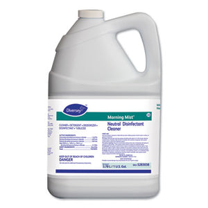 Morning Mist Neutral Disinfectant Cleaner, Fresh Scent, 1gal Bottle (4-1 Gallon/Case) FREE SHIPPING