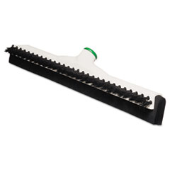 Sanitary Brush w/Squeegee, 18" Brush, Moss Handle (Unger)